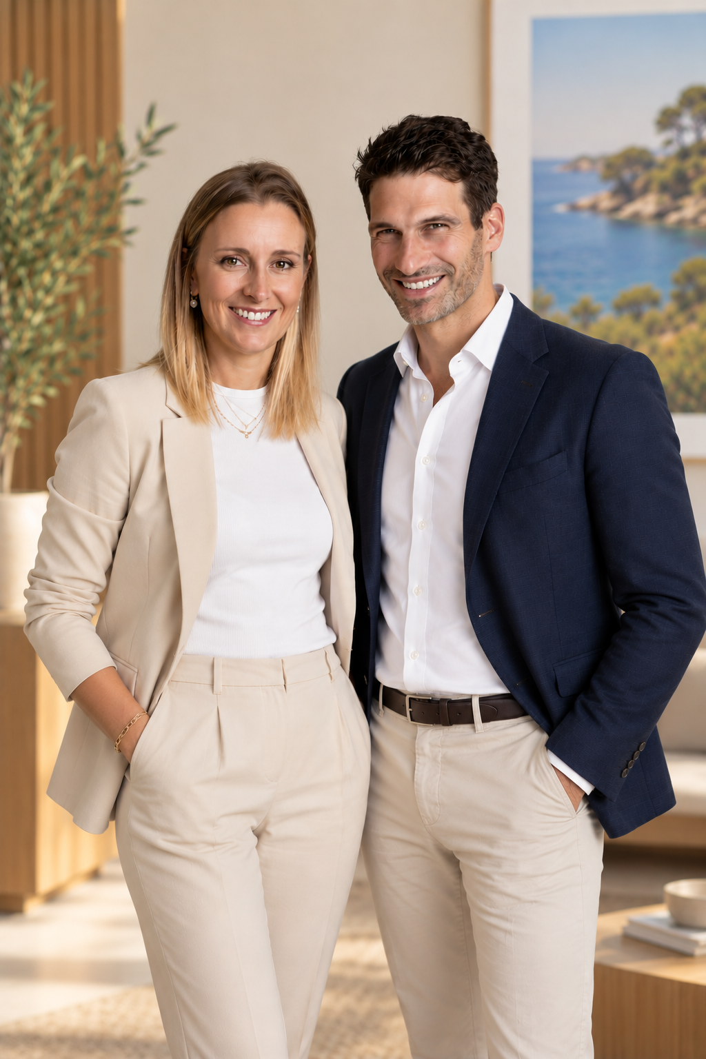 Marie et Anthony, fondateurs d’Amazur Immobilier